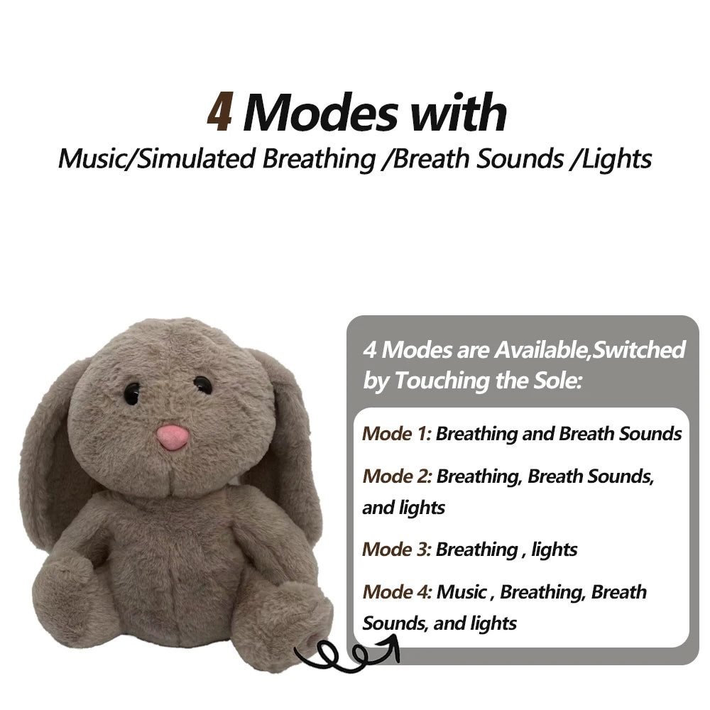 Breathing Bunny™ Comfort Pluchen Speelgoed